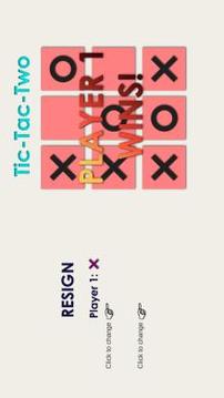 Two Player Tic Tac游戲截圖2