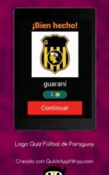 Logo Quiz: Fútbol de Paraguay游戲截圖3