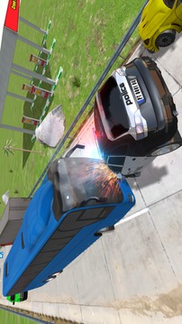 Police Car Traffic游戲截圖3