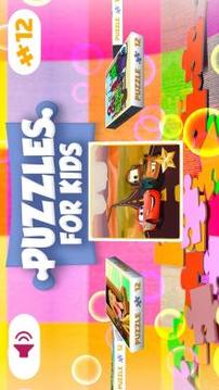 Cartoon jigsaw puzzles for kids游戲截圖2