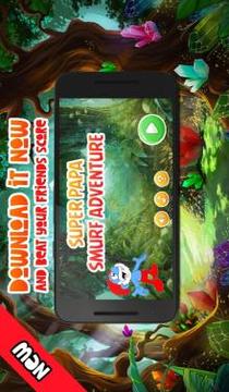 Super Papa Smurfy Adventure游戲截圖1