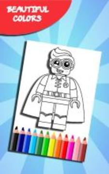 How to color Lego Batman (coloring game)游戲截圖2