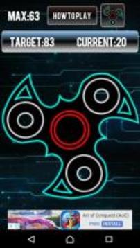 Fidget Spinner Glow游戲截圖4