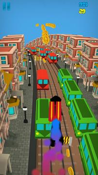 Stickman Subway Runner - City Surf游戲截圖2