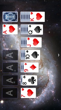 Solitaire Galaxy Fantasy Theme游戲截圖3
