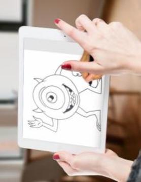 How To Draw Monster Inc游戲截圖1