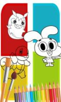 Cartoon Coloring Book 2017游戲截圖1
