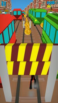 Stickman Subway Runner - City Surf游戲截圖5