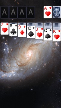 Solitaire Galaxy Fantasy Theme游戲截圖1