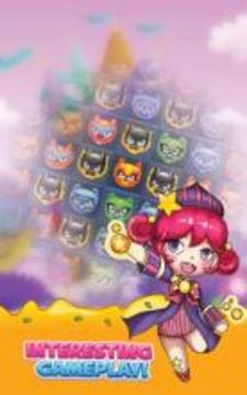 Match 3 Game: PJ Cat Masks游戲截圖1