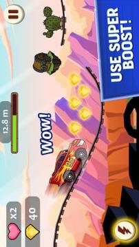 Mcqueen adventure car race游戲截圖2