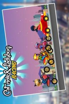 Cat Noir And Ladybug Car Race游戲截圖2