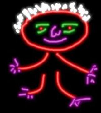 Neon Doodle Drawing Book游戲截圖4