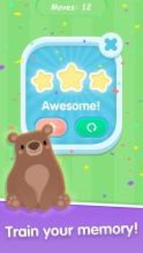 Tap Cards Memory - Animals lite游戲截圖1
