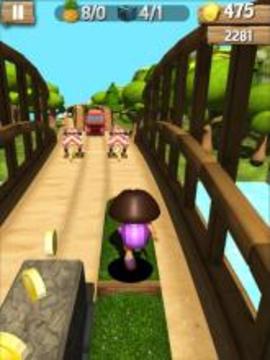Princess dora jungle run游戲截圖2