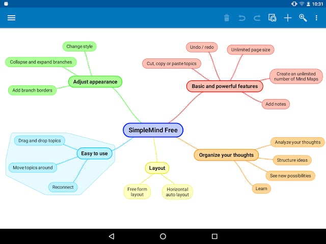 simplemind free mind mapping下载
