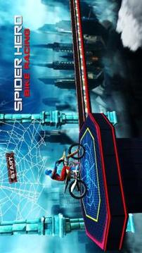 Spider Hero Bike Racing游戲截圖2