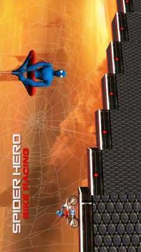 Spider Hero Bike Racing游戲截圖4