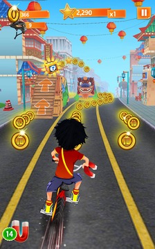 Subway Shiva Bike Cycle游戲截圖3