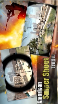 American Sniper Shoot Traffic游戲截圖4