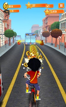 Subway Shiva Bike Cycle游戲截圖2