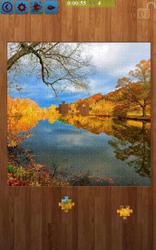 Lakes Jigsaw Puzzles游戲截圖1