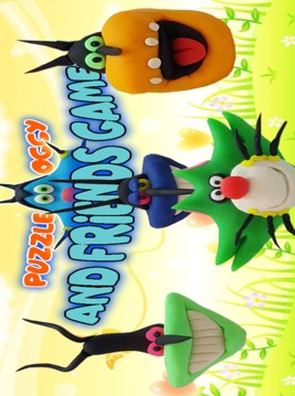 Puzzle Oggy and Friends Game游戲截圖1