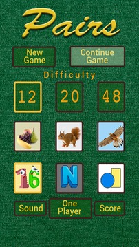 Memory game (Pairs)游戲截圖1