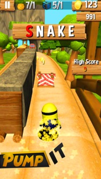 Banana Minion Legends Rush游戲截圖2
