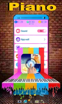 Music Piano - water tiles /Pro游戲截圖3