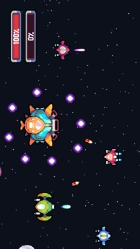 Pixel Journey: 2D Space shooter游戲截圖3