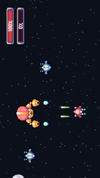Pixel Journey: 2D Space shooter游戲截圖2