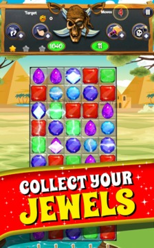 Egyptian Legend Match 3 Jewels游戲截圖4