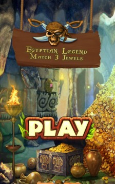Egyptian Legend Match 3 Jewels游戲截圖1