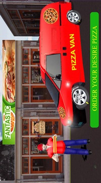 Pizza Delivery Crazy Van 2017游戲截圖5