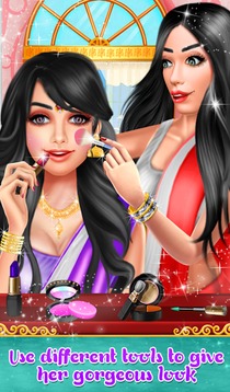 Indian Bride Fashion Doll Spa游戲截圖4