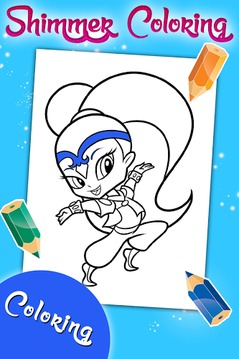 Coloring Game for Shimmer游戲截圖2