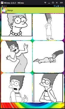 Coloring Game For The Simpsons游戲截圖4