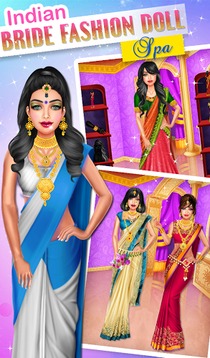 Indian Bride Fashion Doll Spa游戲截圖2