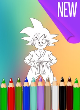 How To Color Super Saiyan game游戲截圖3