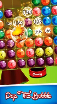 Snoopy Bubbles Pop游戲截圖1