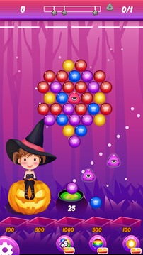 Bubble Shooter: Dark Halloween游戲截圖5