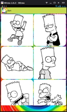 Coloring Game For The Simpsons游戲截圖5