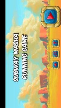 Subway Masha Fun Running Game游戲截圖1