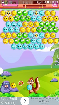 Bubble Bird Shooter游戲截圖1