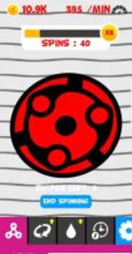 Sharingan And Rasengan Spinner游戲截圖4