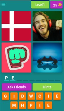 4 Pics 1 Youtuber游戲截圖1