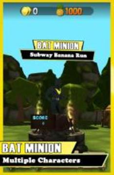 BATMINION 3D SUBWAY BANANA RUN游戲截圖4