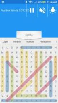 Positive Word Search Game游戲截圖4
