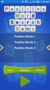 Positive Word Search Game游戲截圖3